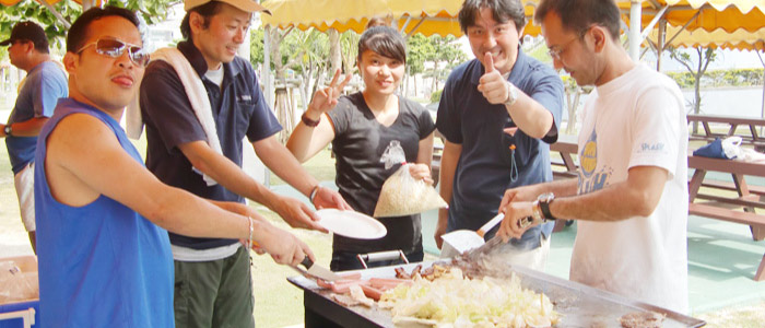 ビーチパーティ BBQ
